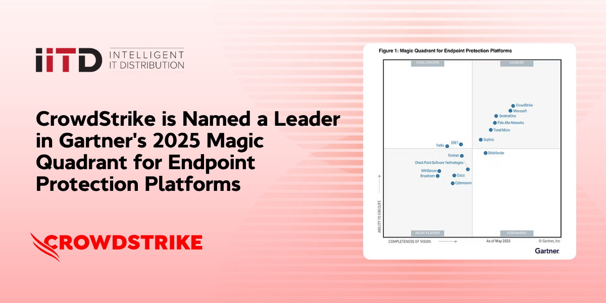 CrowdStrike recognized as a leader for the sixth consecutive time in the Gartner Magic Quadrant 2025 for endpoint protection platforms - image 1